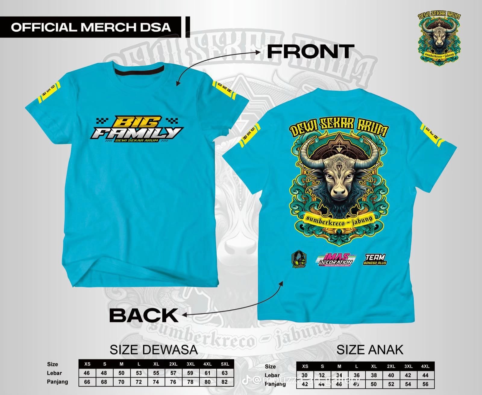 Kaos Premium SIEMBA Edition — Bantengan Tumpang Malang
